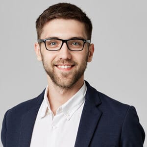 Man with glasses
