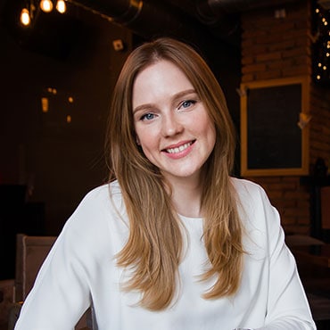 Woman with brown hair